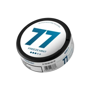 77 Nicotine Pouches Freeze Mint