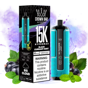Al Fakher Black Currant Mint smaak