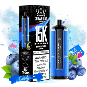 Al Fakher Blueberry Gum smaak