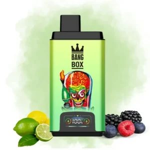 Bang Box Blue Razz lce & Lemeon Lime smaak