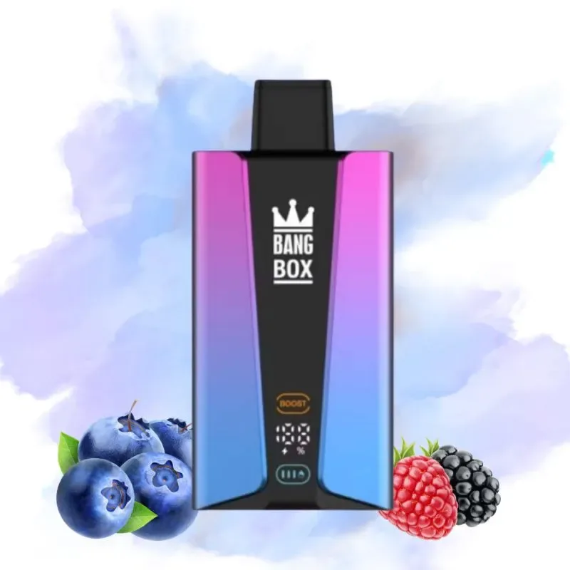 Bang Box Blueberry Sour Raspberry Ice Smaak