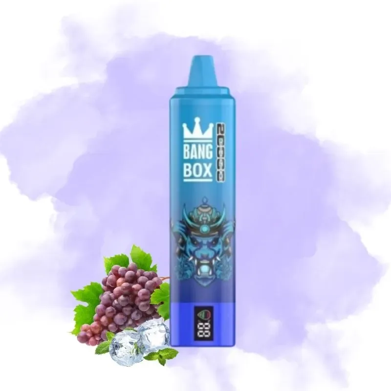 Bang Box Grape Ice smaak