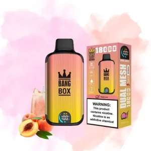 Bang Box Peach Juice smaak