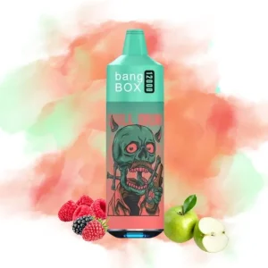 Bang Box Sour Apple Raspberry smaak