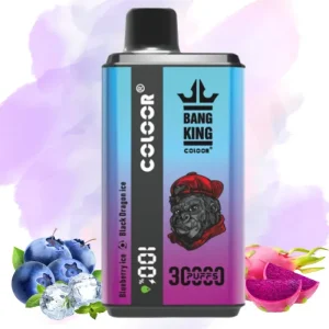 Bang King Blueberry Ice & Black Dragon Ice smaak