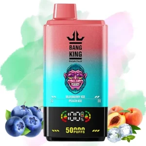 Bang King Blueberry Ice/ Peach Ice smaak