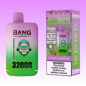 Bang Leader Strawberry Kiwi & Sour Apple Raspberry Vape