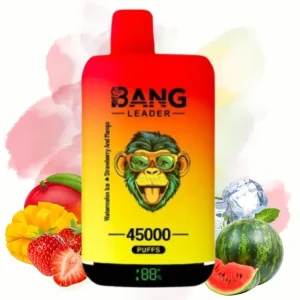Bang Leader Watermelon lce & Strawberry Mango smaak