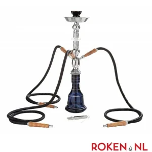 Black Shisha Large (54cm) - Roken.nl
