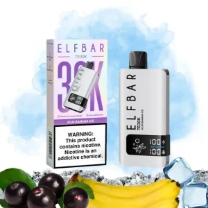 Elf Bar Acai Banana lce smaak