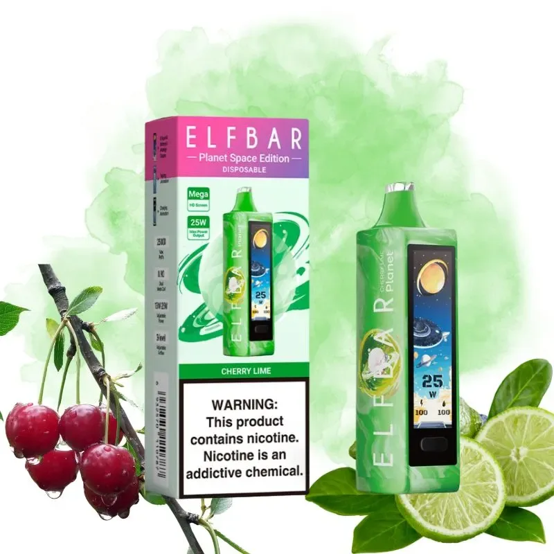 Elf Bar Cherry Lime smaak