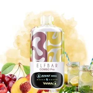 ELFBAR Cherry + Peach Lemonade smaak