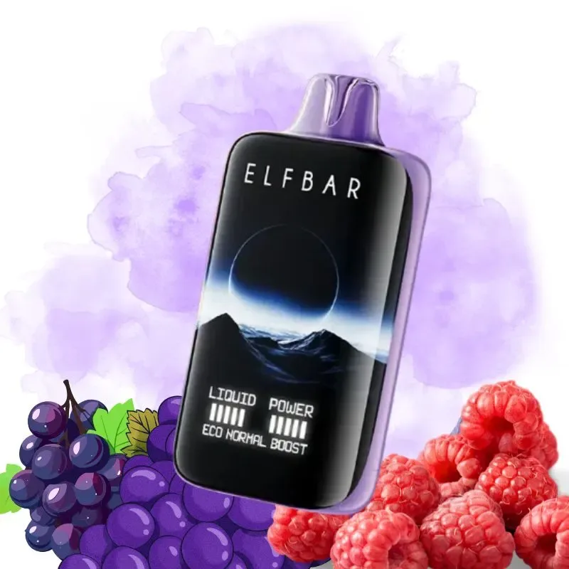 ElfBar Grape Raspberry smaak