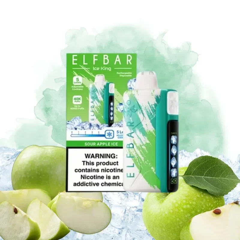 Elfbar Sour Apple Ice Vape
