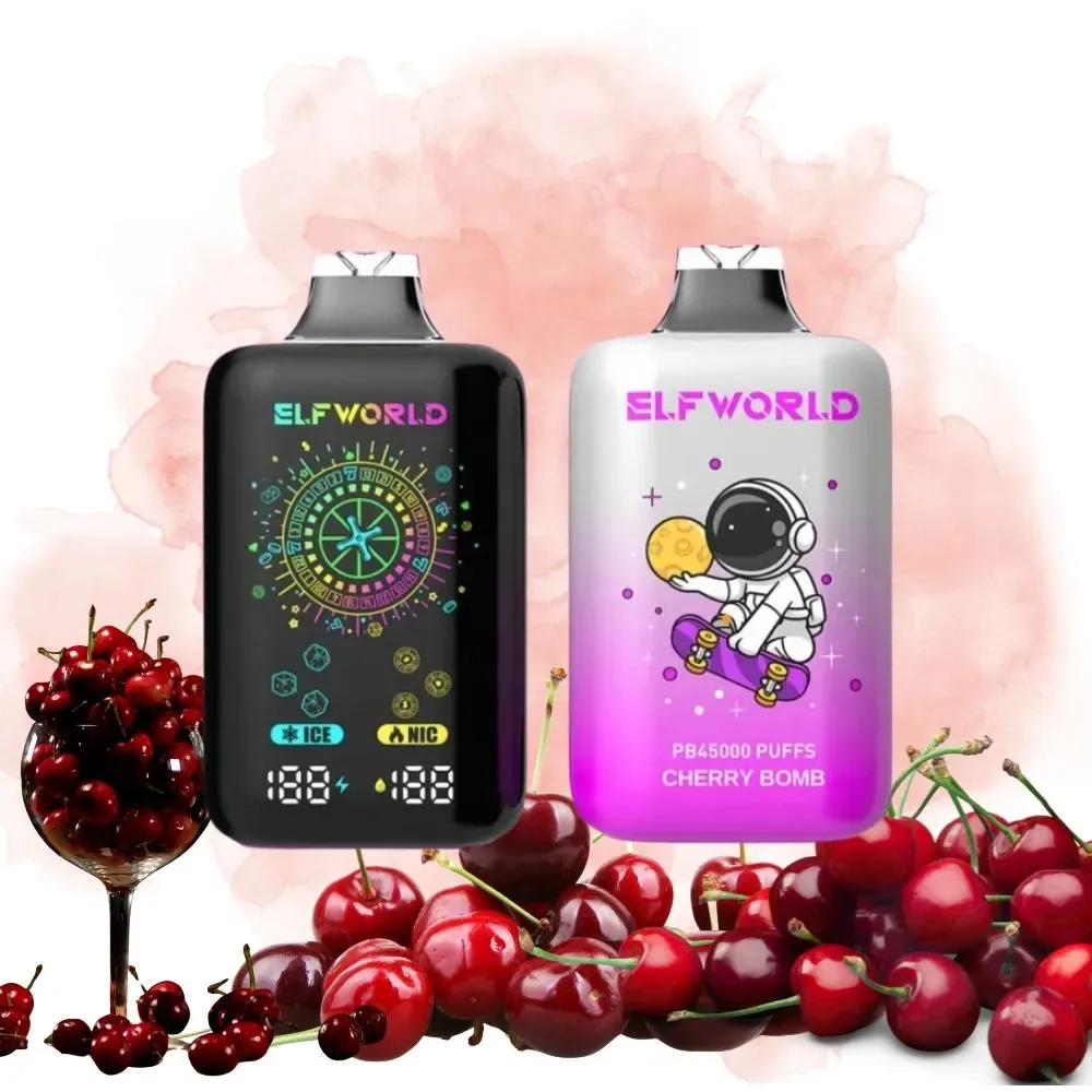 Elfworld Cherry Bomb Vape