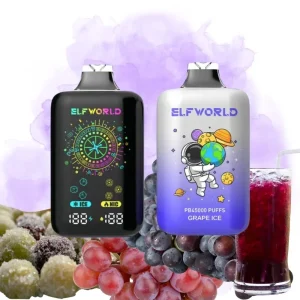Elfworld Grape Ice smaak