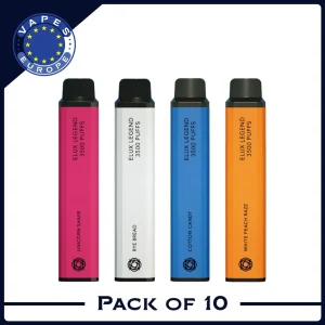 Elux Legend 3500 Puffs 0% Nicotine Disposable Vape (Doos van 10)