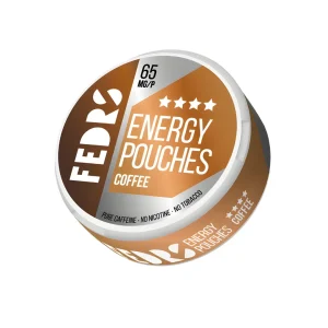Fedrs Energy Pouches Kaffe