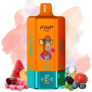 FIHP Gummy Bear&Peach Berry&Triple Melon&Grape Ice&Black Dragon Ice&Fizzy Cherry Ice smaak