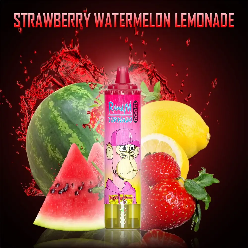 FUMOT Randm Tornado 15000 Vape Strawberry Watermelon Lemonade