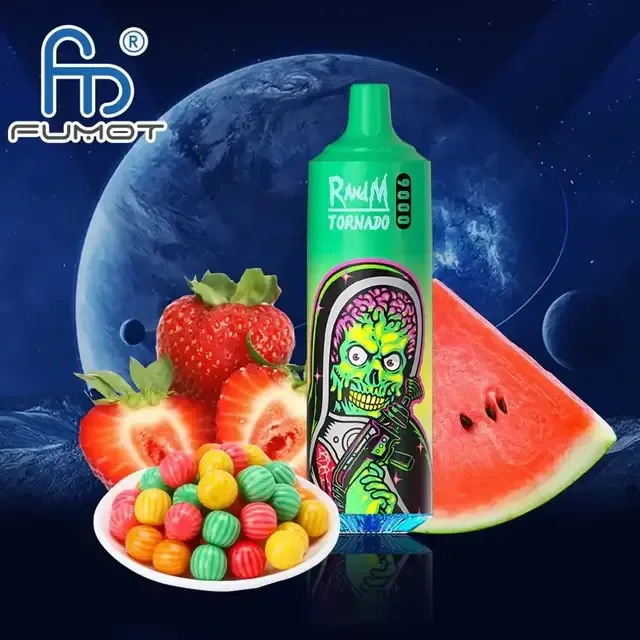 FUMOT Strawberry Watermelon Bubblegum RandM Tornado Vapes 9000 Züge kaufen deutschland
