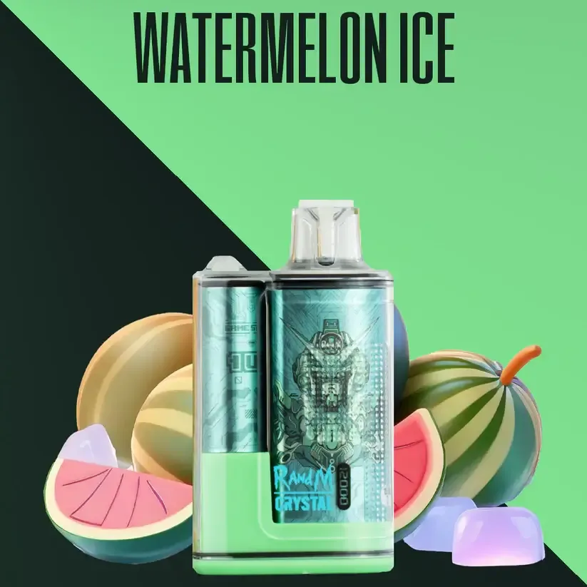 FUMOT Vape randm tornado Crystal 12000 Watermelon Ice 12000