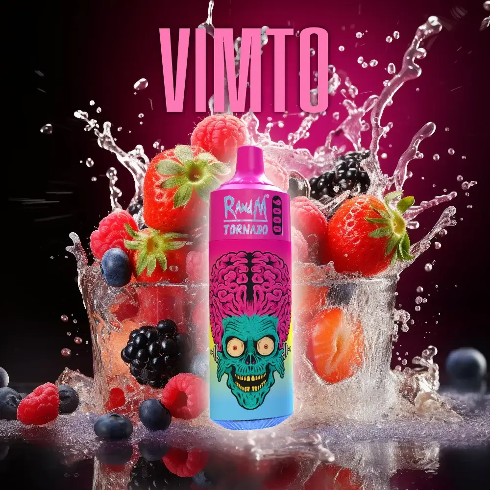 FUMOT Vimto RandM Tornado 9000 Bar R and M Pack Of 10 Vape Pen kaufen deutschland