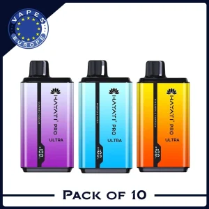 Hayati Pro Ultra 15000 Puffs Disposable Vape (Doos van 10)
