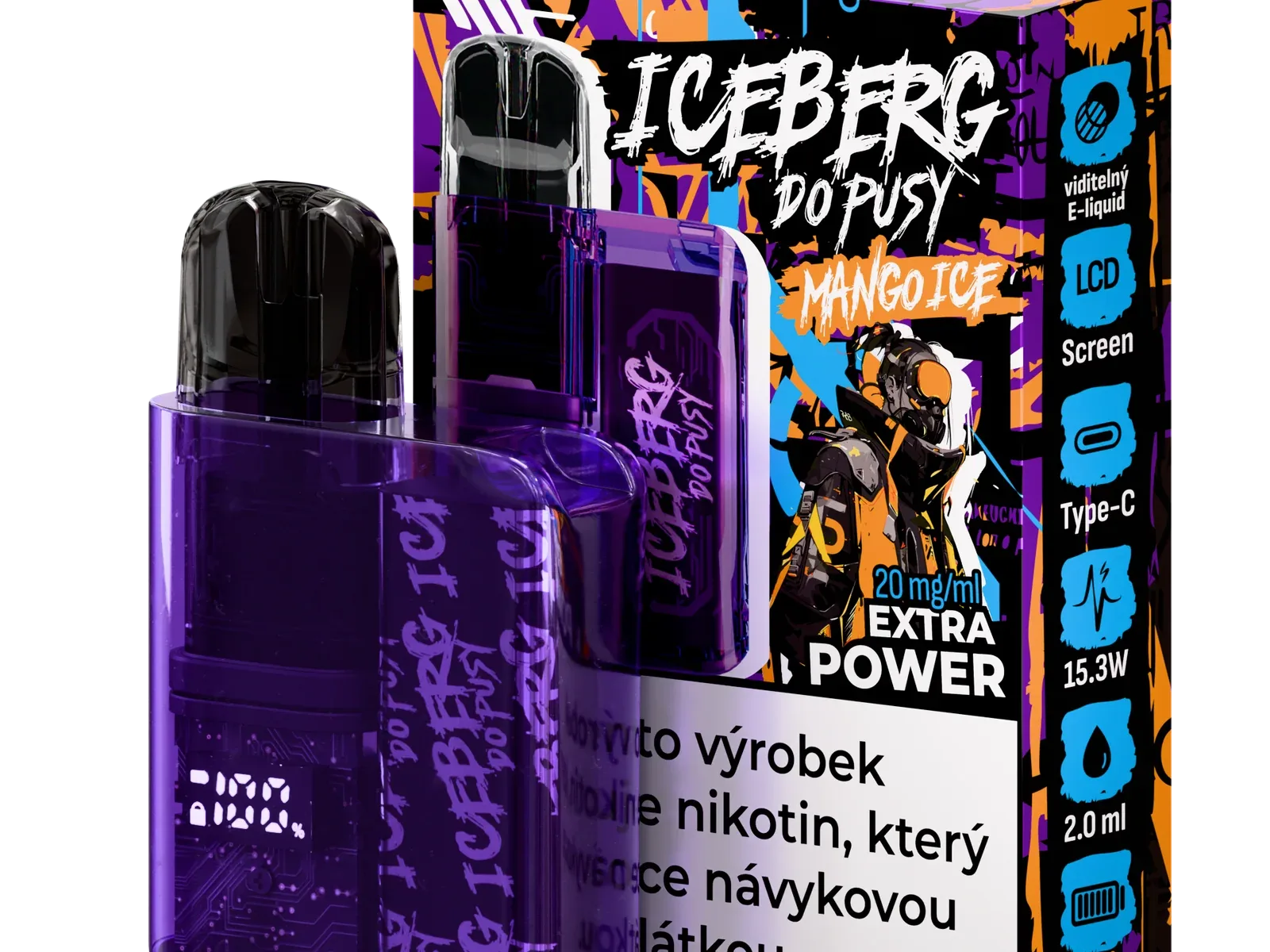 Iceberg Do Pusy Kits Mango Ice - Image 2