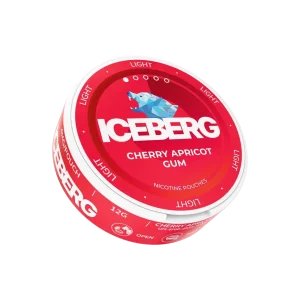 Iceberg Gomme Cerise Abricot 4mg/sachet