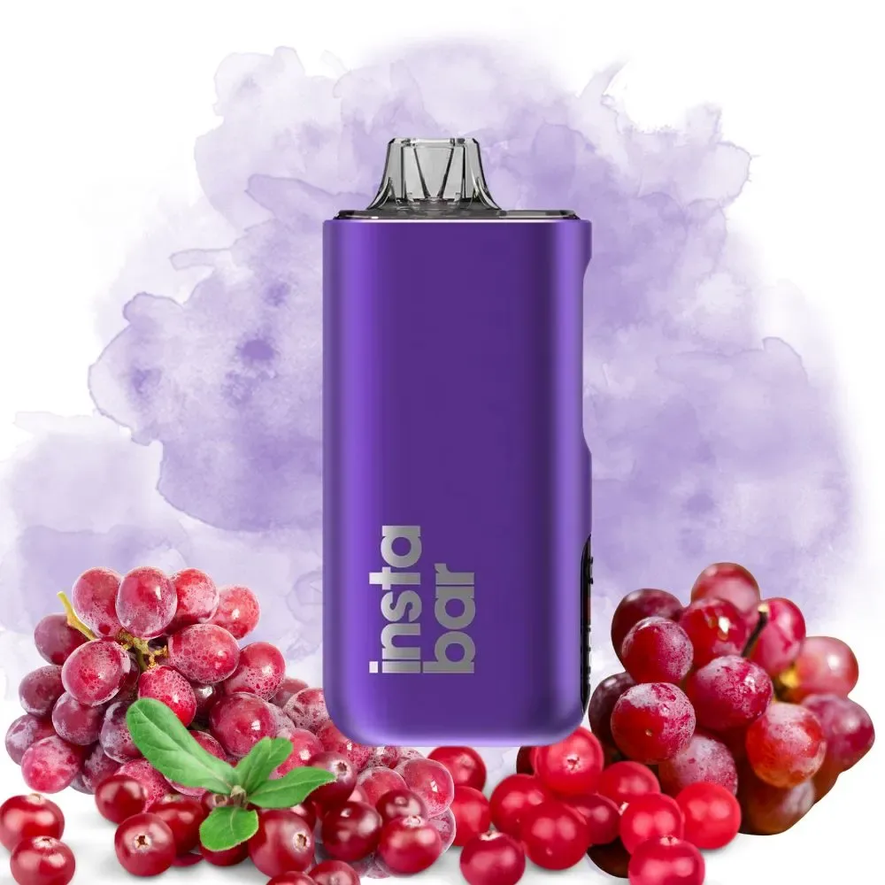 Insta Bar Cranberry Grape smaak