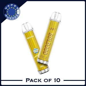 JNR Gold 6000 Puffs Disposable Vape (Box of 10)