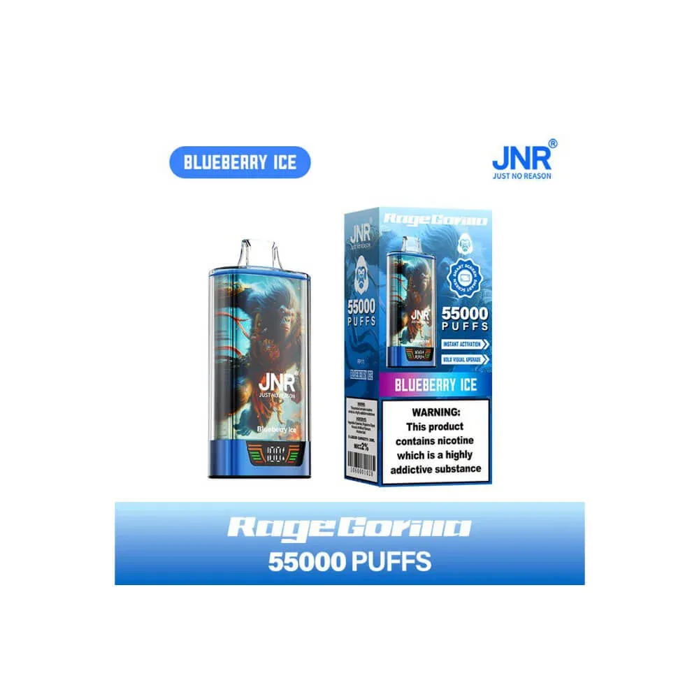 JNR Rage Gorilla 55000 Puffs Disposable Vape - Image 2