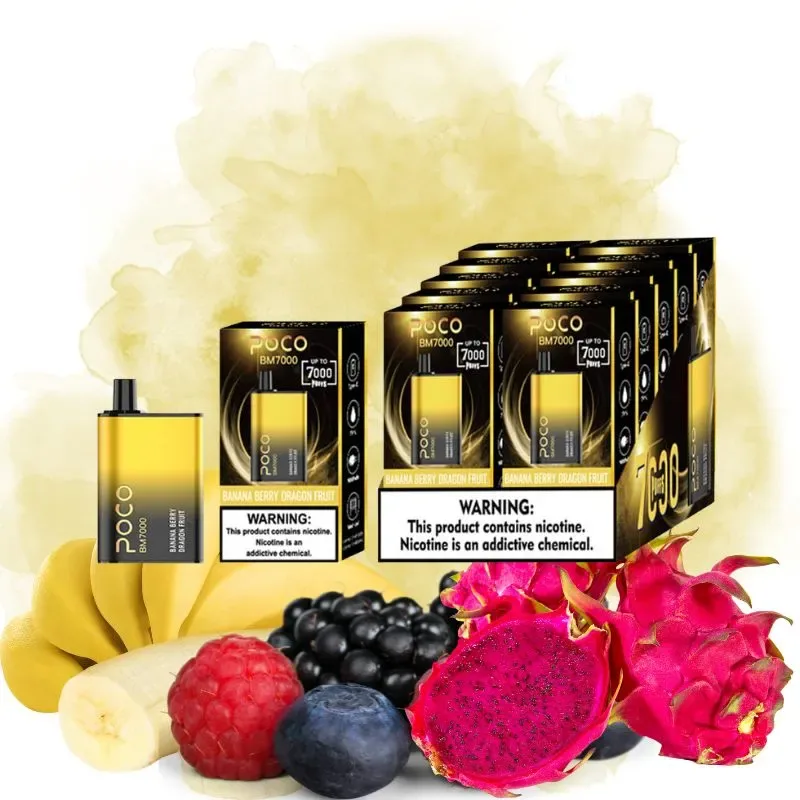 POCO Banana Berry Dragon Fruit smaak