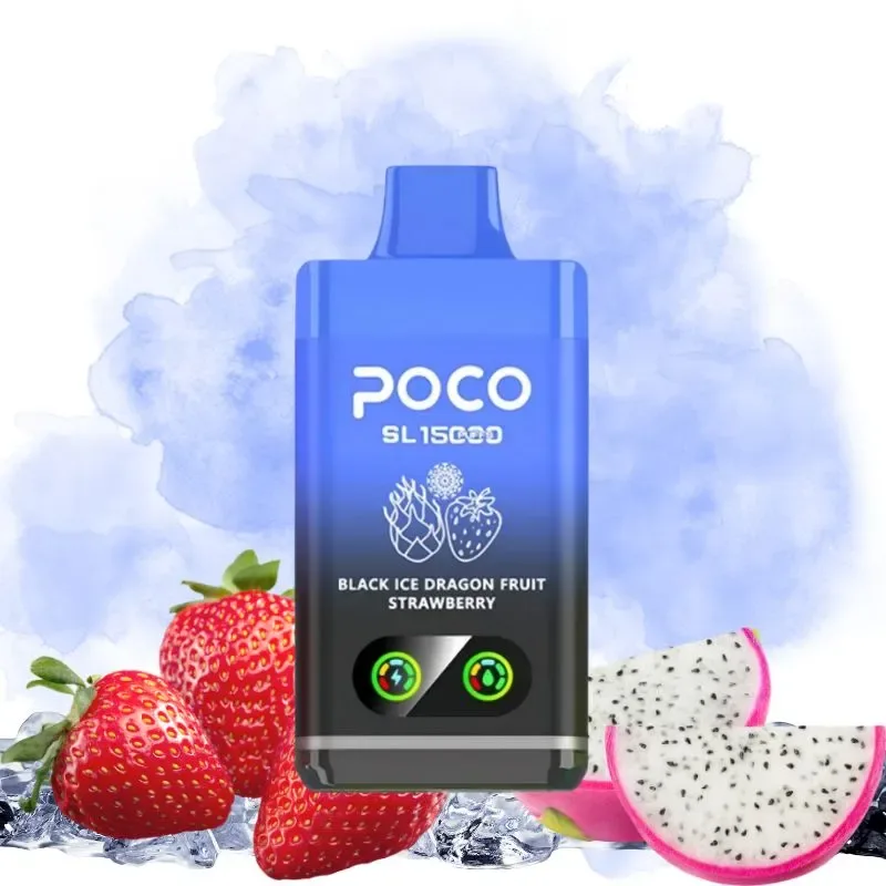 POCO Black Ice Dragon Fruit Strawberry smaak