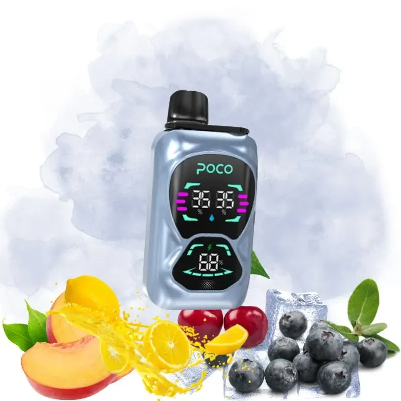 Poco Blueberry Ice & Cherry Peach Lemonade Smaak