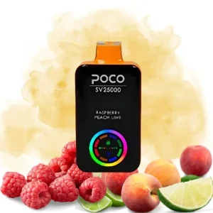 POCO Raspberry Peach Lime smaak