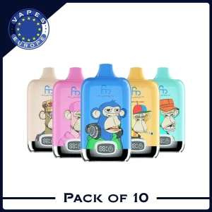 RAndM Digital Box 12000 Puffs Disposable Vape (Doos van 10)