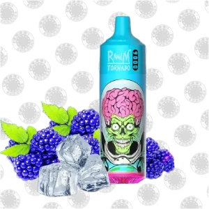 RandM Tornado 9000 Puffs - Blue Razz Ice
