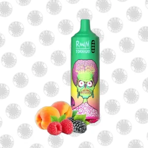 RandM Tornado 9000 Puffs - Peach Berry
