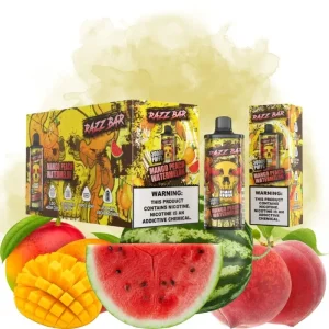 Razz Bar Mango Peach Watermelon smaak