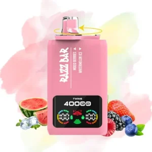 Razz Bar Mixed Berries & Watermelon Ice smaak
