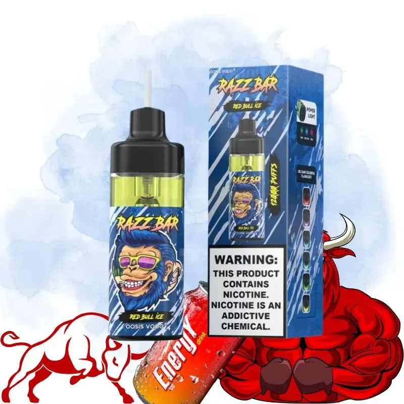 Razz Bar Red Bull Ice Vape