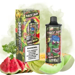 Razz Bar Triple Melon smaak