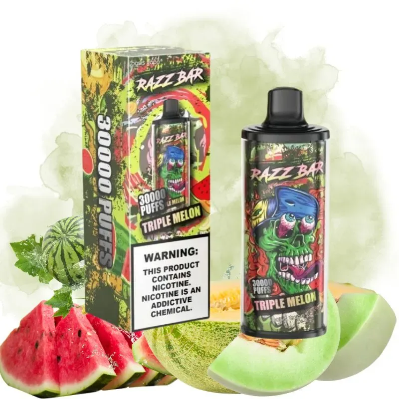 Razz Bar Triple Melon smaak
