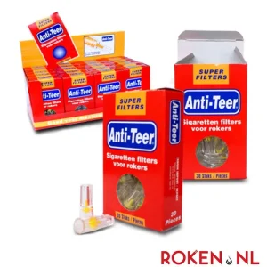 Super filters Anti-Teer (30 stuks) - Roken.nl