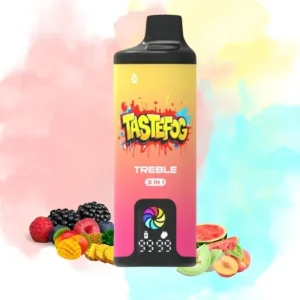 Tastefog Mr Blue & Triple Melon & Pineapple Peach Mango Smaak