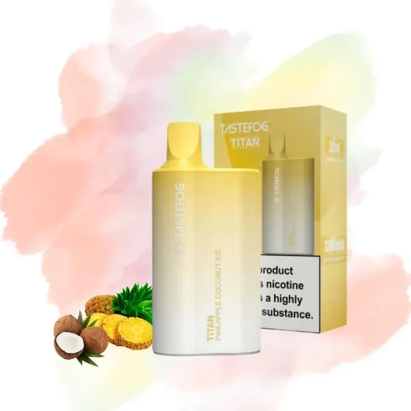 Tastefog Pineapple Coconut Ice Vape