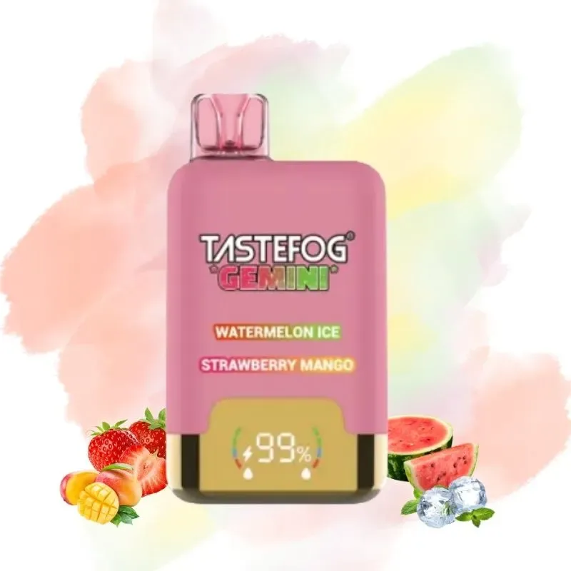 Tastefog Watermelon Ice & Strawberry Mango Smaak