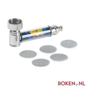 The Bulldog - Metal Pipe Set - Roken.nl